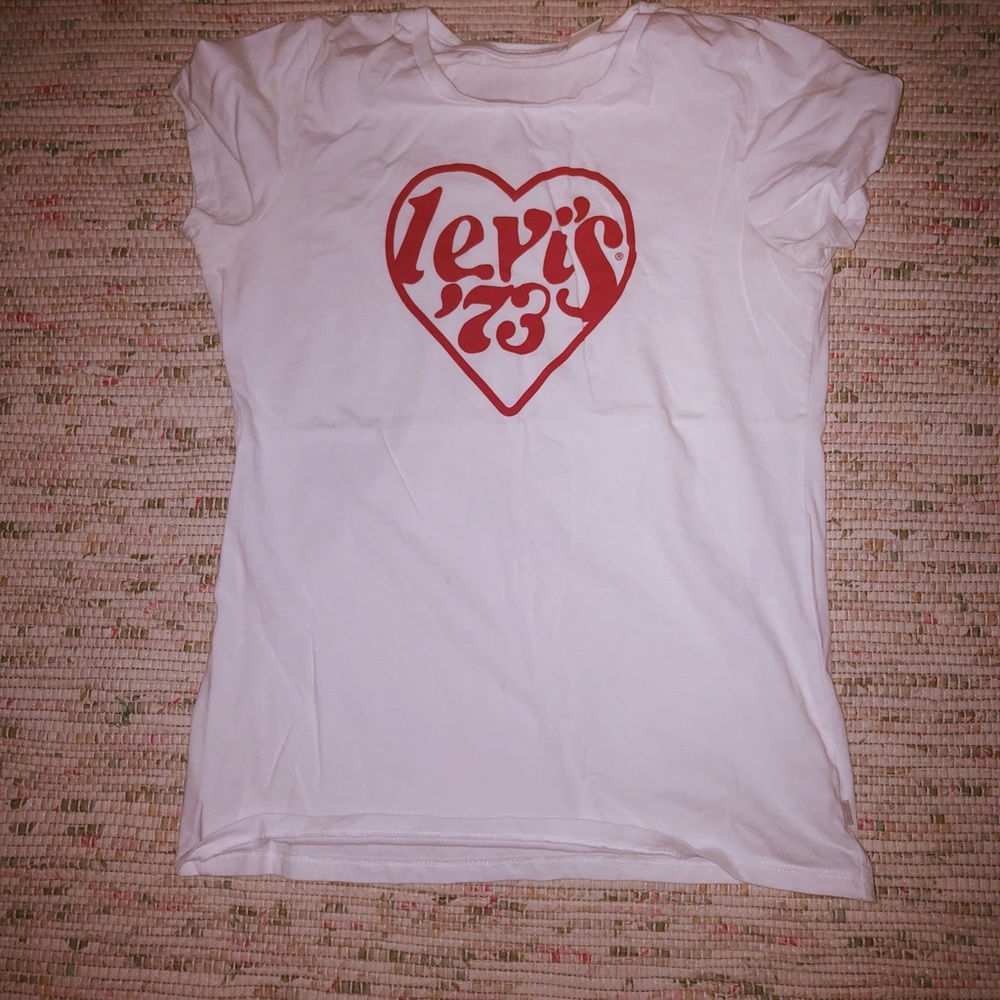 White Levi’s 1973 T-Shirt, Size Medium